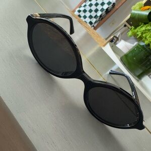 NWT Miu Miu Regard Black Sunglasses w box & case & Miu Miu cleaning cloth